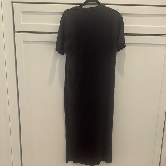 Abercrombie & Fitch Dark Grey T-Shirt Maxi Dress - Picture 6 of 6
